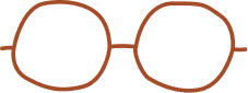 Ilustración de los lentes de Kou